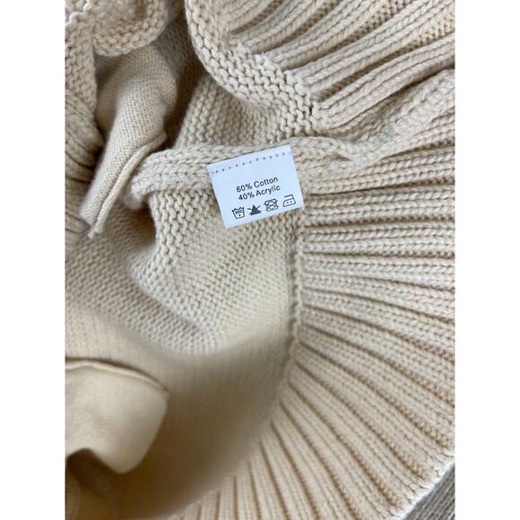 Patty Boutik Cardigan Sweater Womens S Brown‎ 5 Button Pockets New w Defects - Picture 6 of 12